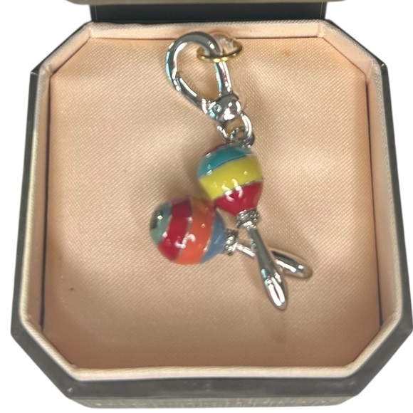 New in box Juicy Couture Maracas enamel charms for bracelet Y2K - Picture 2 of 3